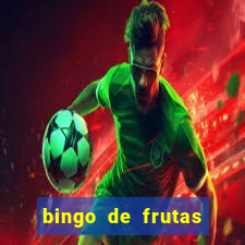 bingo de frutas para imprimir pdf